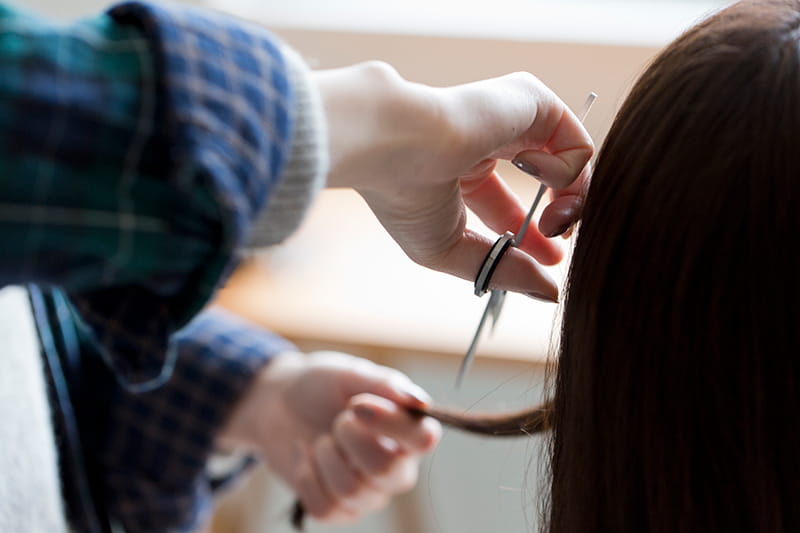 お客様の個性を活かすヘアーカット